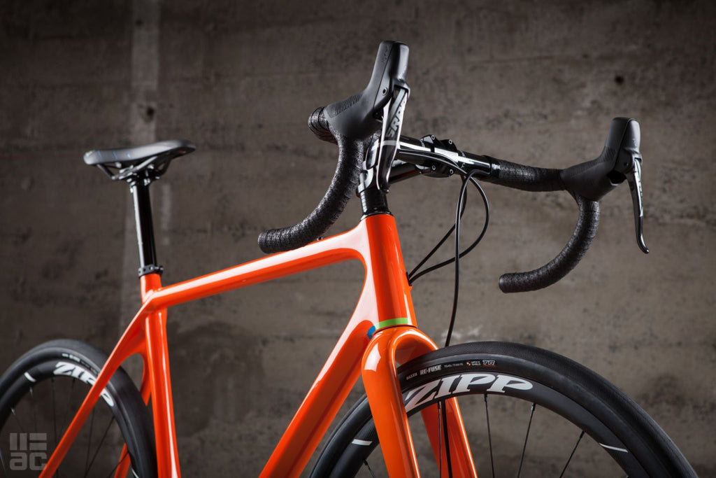 Bright Orange Open UP Above Category