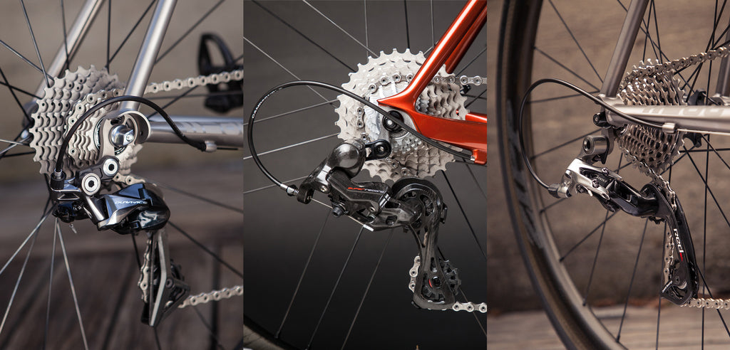 Shimano cassette campagnolo store derailleur