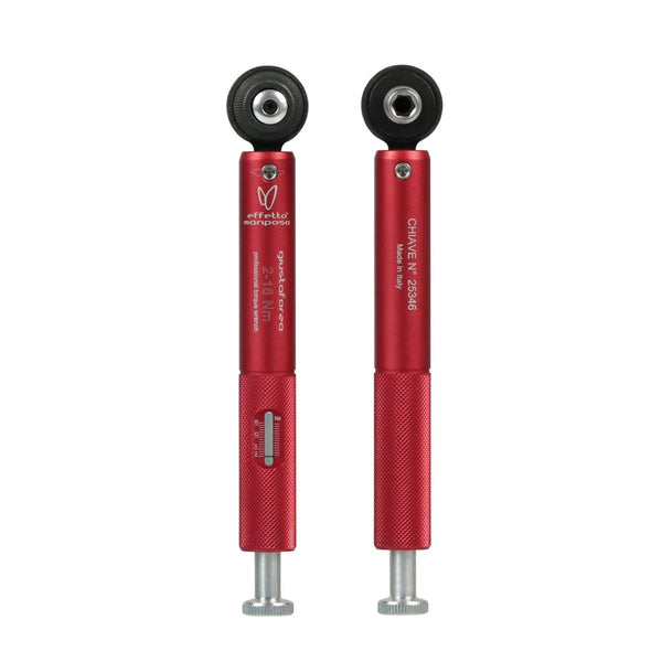 Effetto Mariposa Giustaforza II 2-16 Pro Deluxe Torque Wrench with Bits and Wrap