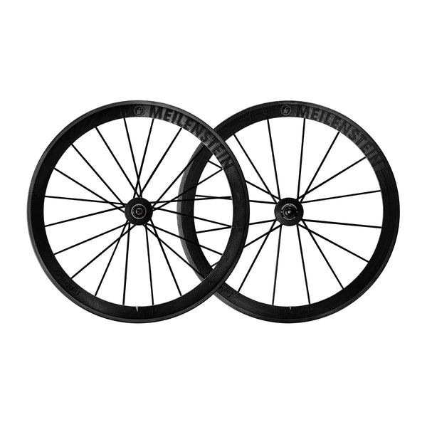 Lightweight Meilenstein 24E Tubular Wheels - Schwarz Edition