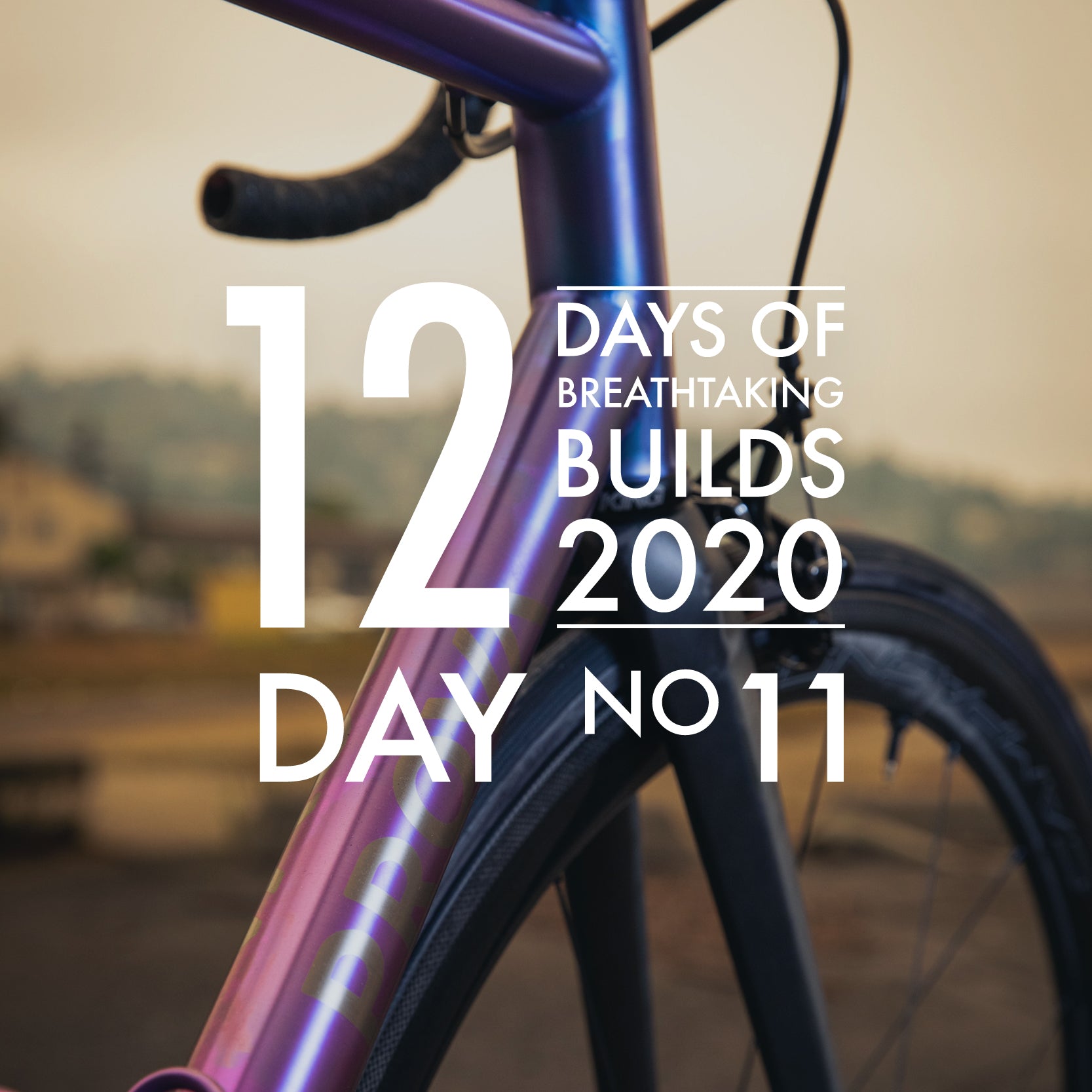 12 Days of Breathtaking Builds—Day 11: A Purple Fade Rim Brake Racer