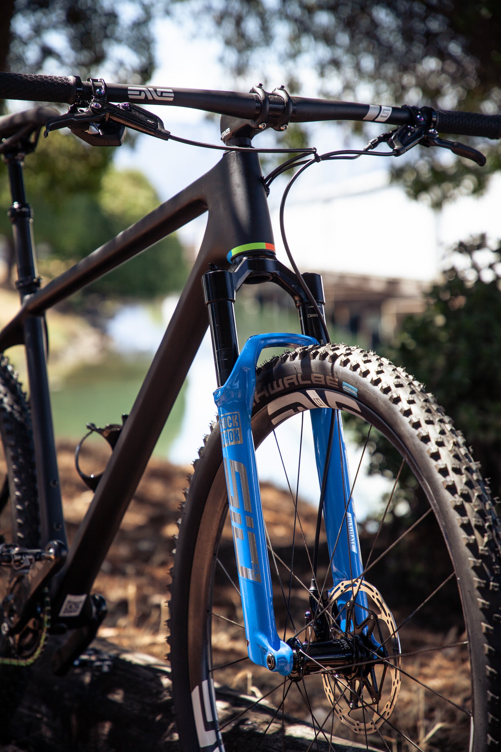 Bike of the Week: A Black and Blue Trail Ripping Hardtail