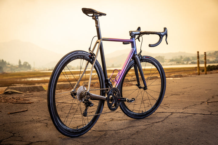 Bike of the Week: A Pair of Ti Provas Part 2 - A Purple Fade Rim Brake Racer