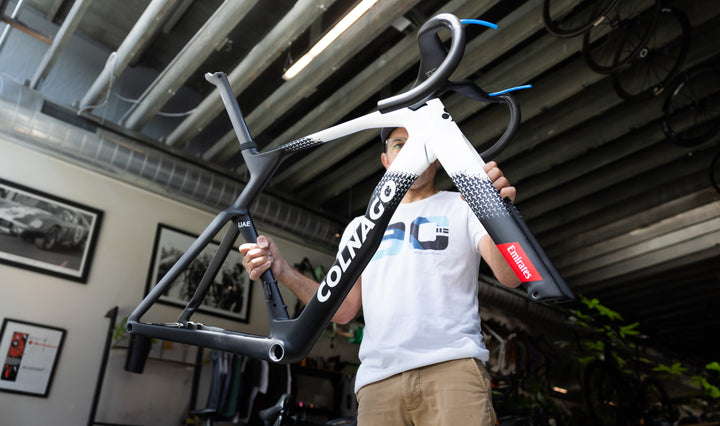 Tadej’s Colnago Y1Rs LANDED at AC. Here’s the facts…  