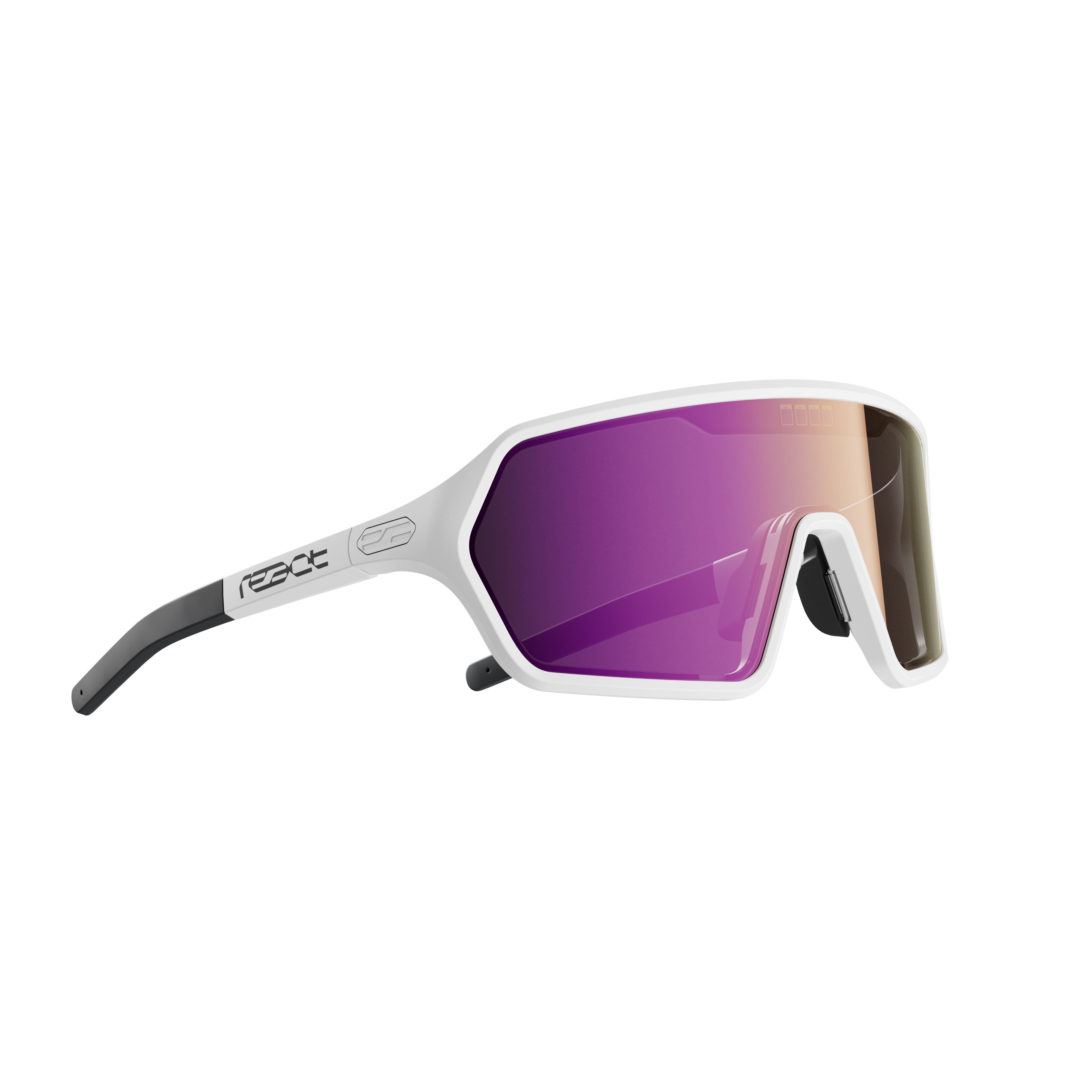 【RECLOW】  CRYSTAL NO.1 SUNGLASS /追跡付 NEW REVO COVE Shiny Crystal Clear POLARIZED Blue Lens
