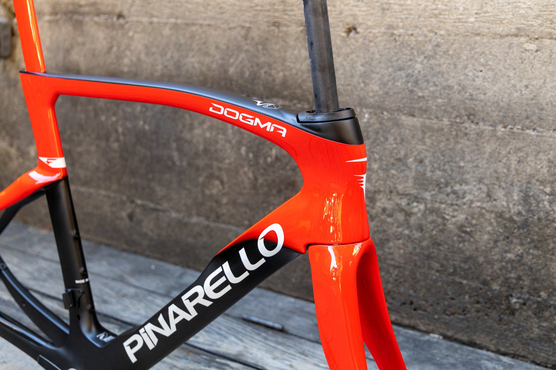Pinarello Dogma F Disc Frameset, Red (Size 56cm) – Above Category