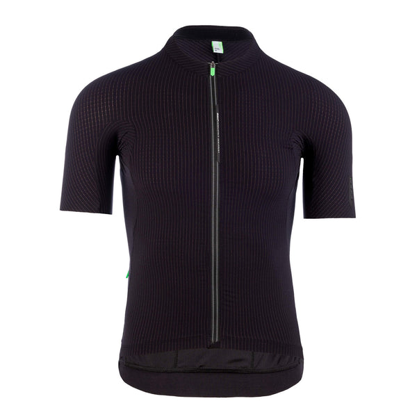Q36.5 L1 Pinstripe X Short Sleeve Jersey - Black